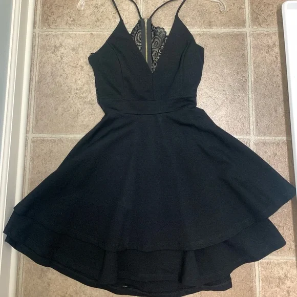 white christmas dresses L Space: Windsor Dress (WINDR24-BLK) – Swimwear World main image 0